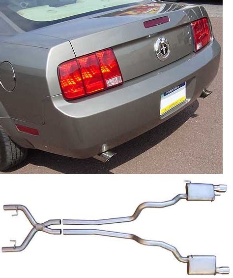 Mustang V6 Exhaust Systems