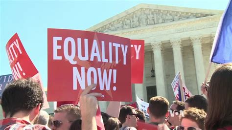 US Supreme Court Hears Arguments On Gay Marriage