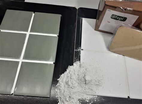 WHITE Groutsanded Grout/unsanded Grout With Sealer and Anti | Etsy