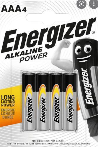 Energizer 4 Pack AAA Alkaline Batteries - Mass Technologies - 3M ...