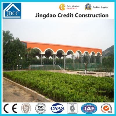 New Design Jdcc Brand Prefabricated Light Steel Structure Gymnasium