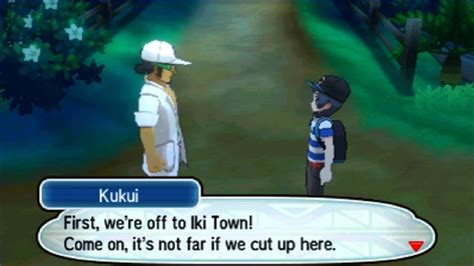 Pokémon Moon Travel to Iki Town YouTube