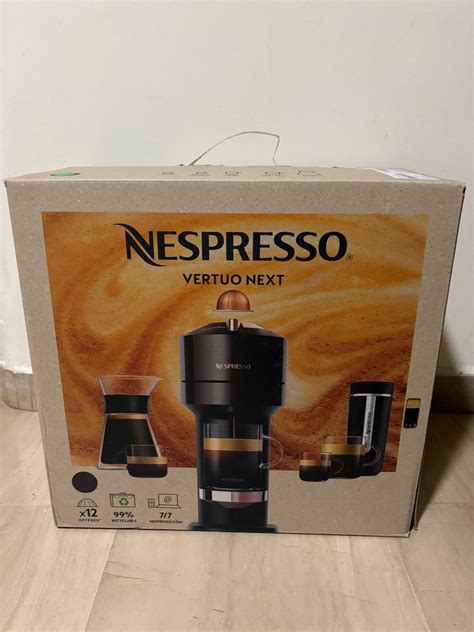 Nespresso Vertuo Next Premium Rich Brown Tv Home Appliances Kitchen