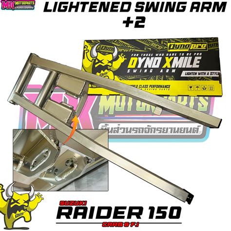 Adjustable Swing Arm Plus 2 Prototype Design For Raider 150 Carb Fi