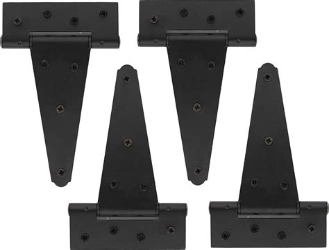 Rural Triangle Door Hinge Pk Heavy Duty Inch T Strap Farmhouse