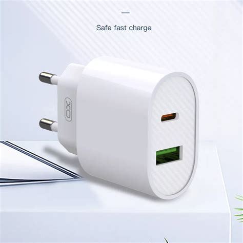 Incarcator Retea Cu Cablu USB Type C XO Design L81A Quick Charge 20W