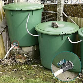 Regenfass Wasserhahn Kit Zoll Garten Wasserhahn Anschluss Mit