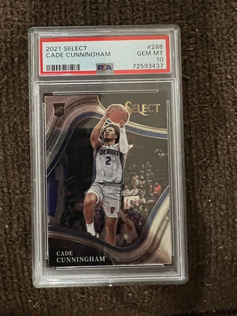 Select Cade Cunningham Courtside Rc Psa A Ebay