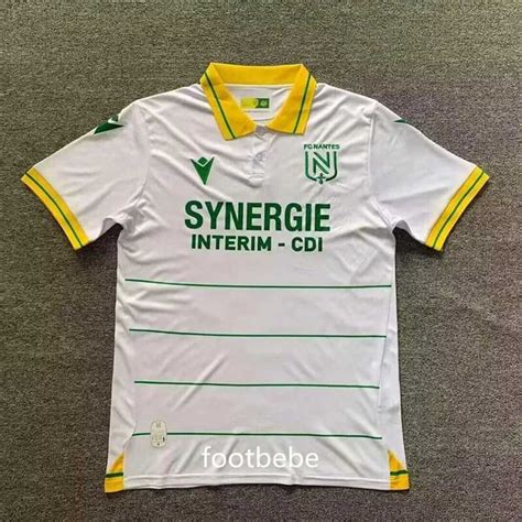 FC Nantes Trikot 2023 2024 AUSWÄRTS weiß footbebe de