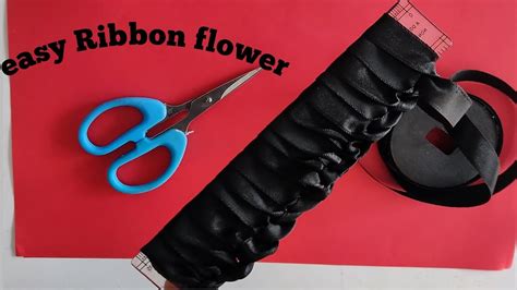 Super Easy Ribbon Flower Making Idea With Scale Trick Hand Embroidery