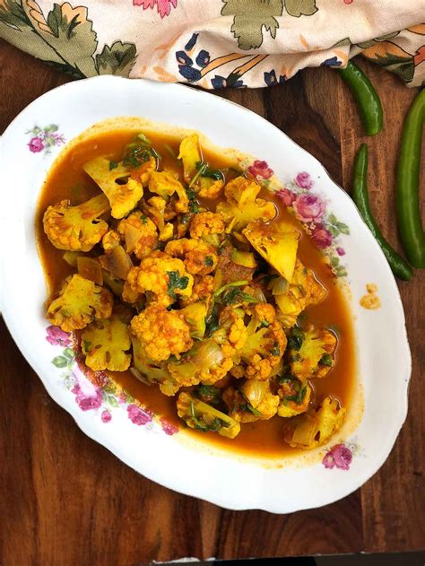 Quick Cauliflower Gobi Sabzi Recipe By Archanas Kitchen