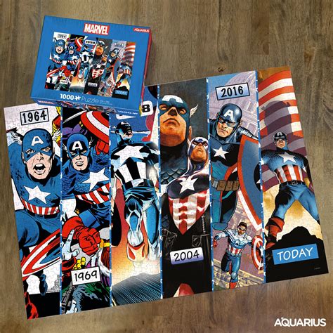 Captain America Timeline Puzzle with Timeline from 1964 to 2019 « Toy ...