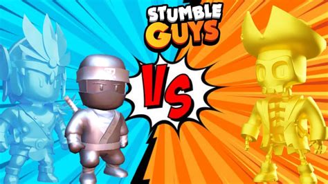 Oro Vs Diamante Vs Plata En Vivo De Stumble Guys Stumble Guys En