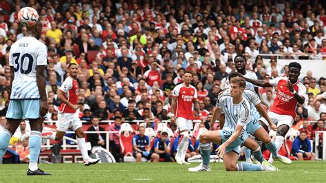 Arsenal 2 1 Nottingham Forest Match Report