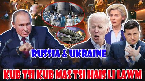 Xov Xwm Kub 3 9 Kev Sib Ntaus Sib Tua Nyhav Ntawm Russia Ukraine Puas