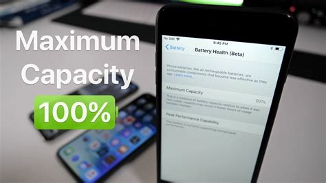 IPhone Maximum Battery Capacity What You Should Know YouTube