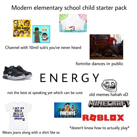 Roblox Starter Pack Meme