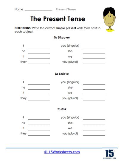 Simple Present Tense Verb To Be Store Br