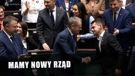 Polska Ma Nowy Rz D Sejm Wyrazi Wotum Zaufania Dla Rz Du Donalda