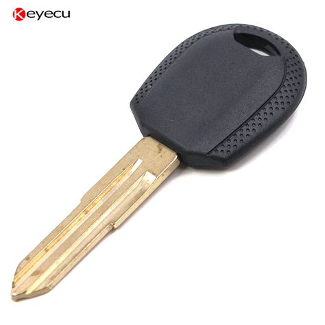 Keyecu Uncut Blank Blade Ignition Transponder Key Chip ID46 For Kia Rio