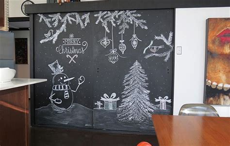 Decoração de Natal simples para parede no estilo faça você mesmo