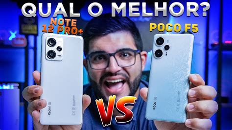 Redmi Note 12 Pro Plus de 200MPx é Melhor que Poco F5 Qual comprar