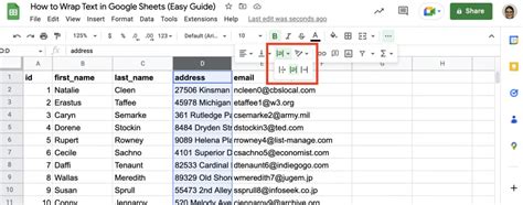 How To Wrap Text In Google Sheets Easy Guide Layer Blog