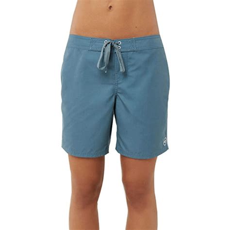 Oneill Womens Solid Active Swim Boardshort 7 Inch Inseam Womens