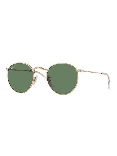 Ray Ban Unisex Rb3447 Round Metal Sunglasses 50mm