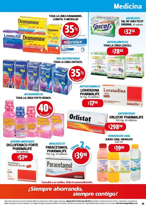 Folleto Farmacias Guadalajara Marat N Del Ahorro Al De Marzo