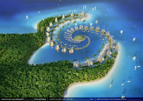 Gallery Of Vincent Callebaut Envisions Shell Inspired Eco Tourism