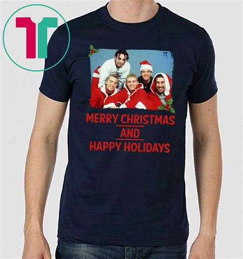 NSYNC Merry Christmas And Happy Holidays T-Shirt