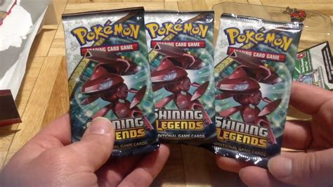 Pokemon Shining Legends Zoroark GX Box Opening YouTube