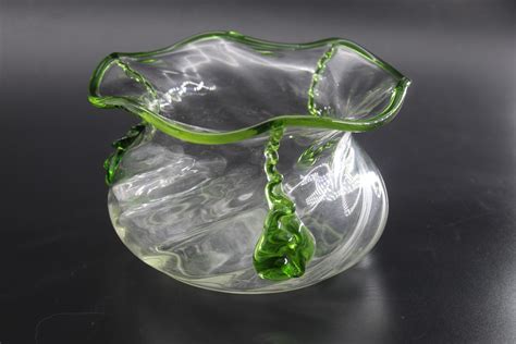 Loetz Art Glass Optic Crystal Vase, Art Nouveau, 1908