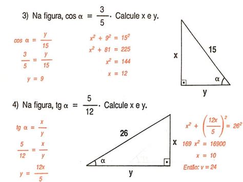 Lista De Exerc Cios Trigonometria Ano Ensino