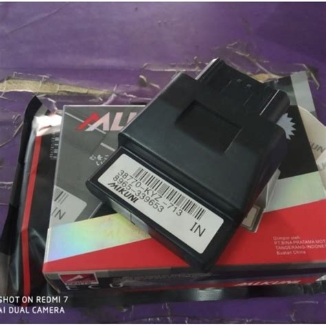 Jual Ecu Cdi Supra X Helm In Injection Ori Mikuni Shopee Indonesia