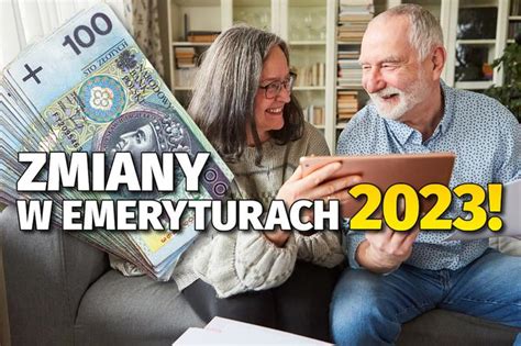 Zmiany w emeryturach 2023 Co czeka seniorów w nowym roku ZESTAWIENIE