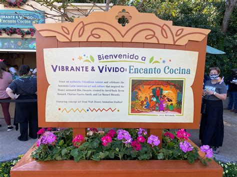 PHOTOS Vibrante Vívido Food Studio Decked Out for Encanto at 2022