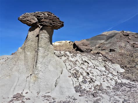 Low hoodoo: the Lybrook Badlands, New Mexico