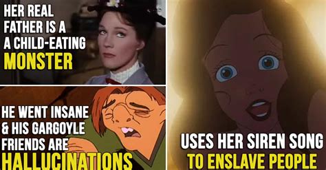 Dark Fan Theories That Prove Disney Heroes Arent So Heroic