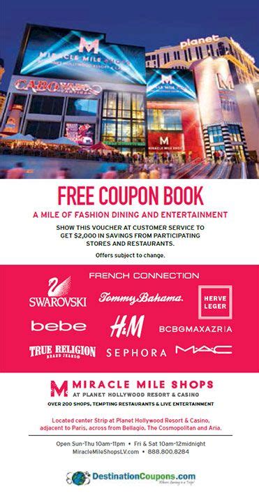 Las Vegas Premium Outlets Coupons | Literacy Basics