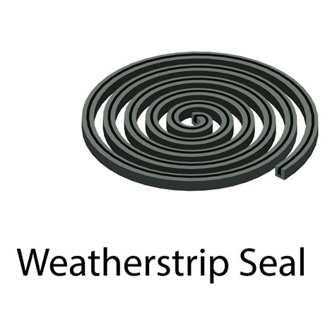 Weatherstrip Seal Icon Isometric Style Vector Art At Vecteezy