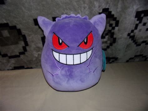 Mavin Pokemon Gengar Squishmallow Plush New Inch Kellytoy Nwt