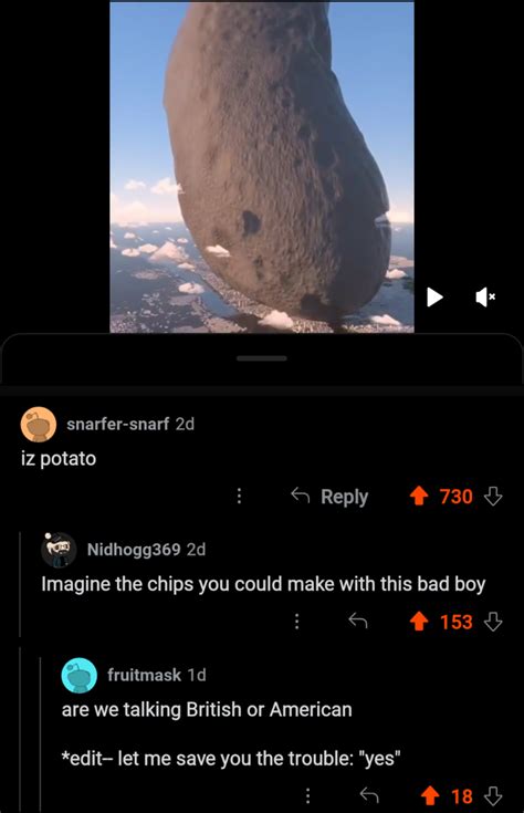 Asteroid Potato Rinclusiveor