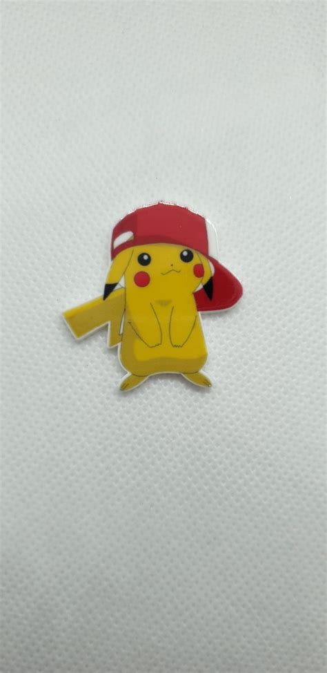 Flat Back Resins Pikachu With Hat Crafty Crafts Sa