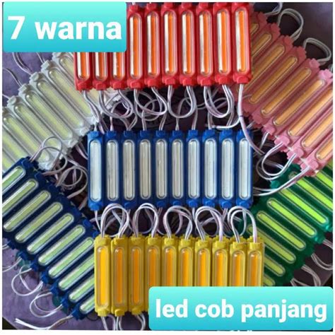 Jual Lampu Led Modul Cob Titik Mata Volt Motor Mobil Shopee