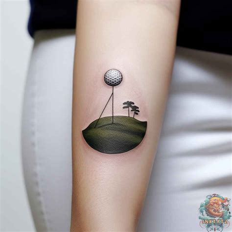 49 Golf Tattoo Ideas Unleash Your Inner Golfer Inktat2