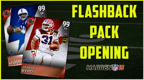 Madden 15 Ultimate Team Flashback Pack Opening 5 YouTube