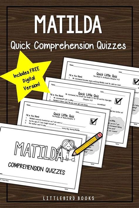 Three Math Worksheets With The Words Matilda Written In Black And