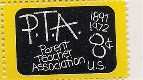 Parent Teachers Association Postage Stamps Vintage United